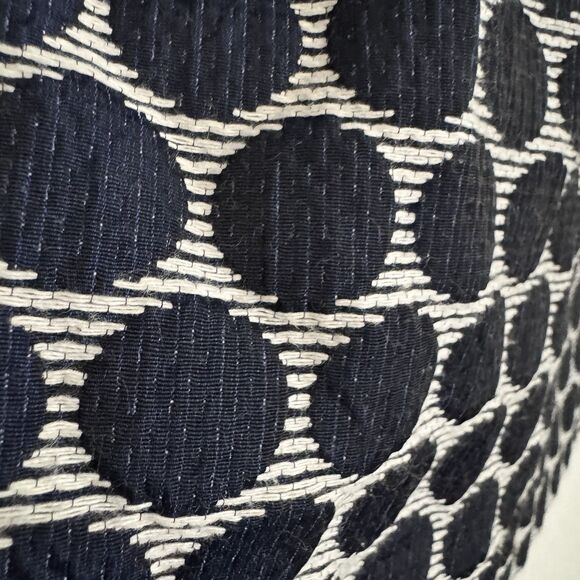 Kate Spade Bubble Skirt Sz 4 Navy Blue & White Lace Lined The Rules With Pockets - Picture 2 of 16